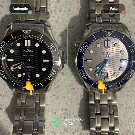 spot omega seamaster professional fake replica